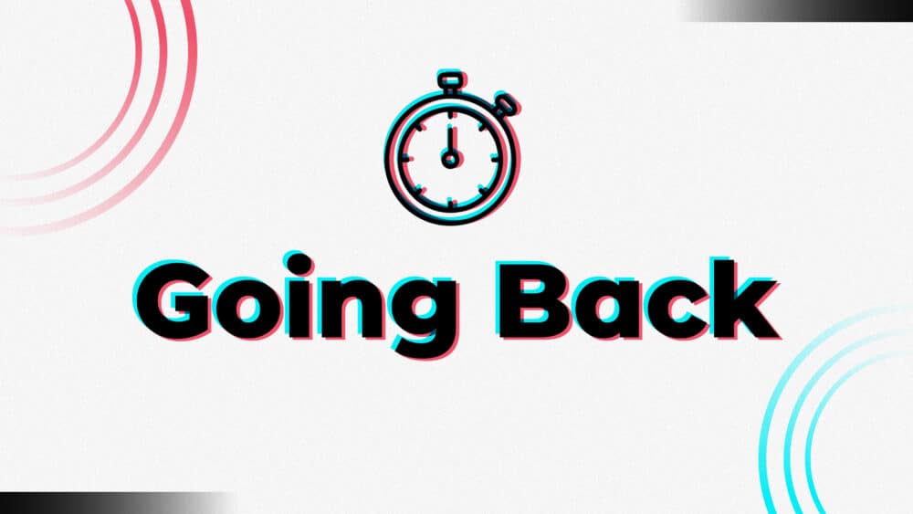 Going Back Image